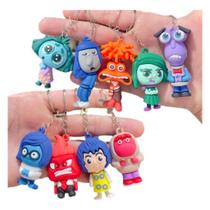 Kit Chaveiro Divertidamente 9 Personagens Grande Modelo 3d Emborrachado Kit Chaveiro Divertidamente 9 Personagens Grande Modelo 3d Emborrachado
