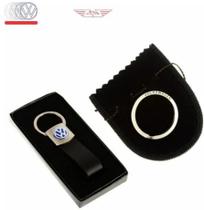 Kit Chaveiro Personalizado Couro/metal Com Argola Orig. Vw Kit Chaveiro Personalizado Couro/metal Com Argola Orig. Vw