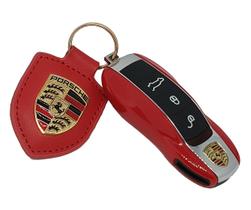 Kit Chaveiro Porsche e Capa Chave Porsche lat