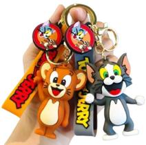 Kit Chaveiro Tom E Jerry Personagem Coleção Turma Chave Carro Bolsa