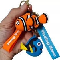 Kit Chaveiros 3d Nemo e Dory Personagem Chave Carro Bolsa Coleção Desenho