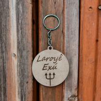 Kit Chaveiros em MDF 3mm, Laroyê Exú, Pomba Gira, Lembrancinhas, Umbanda.