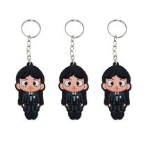 Kit Chaveiros Emborrachados Wandinha 3 Unidades Kit Chaveiros Emborrachados Wandinha 3 Unidades