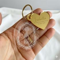 Kit chaveiros personalizado - Personalizamos com data e nome - Acrilico cristal + Espelhado Kit chaveiros personalizado - Personalizamos com data e nome - Acrilico cristal + Espelhado