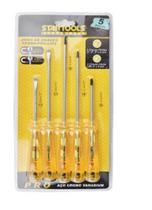 Kit chaves 3 phillips 2 fenda pontas magneticas - STARTOOLS Kit chaves 3 phillips 2 fenda pontas magneticas - STARTOOLS
