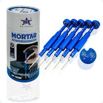 Kit Chaves 6 EM 1 Com Magnetizador De Precisão Profissional JSX HFH016 Ideal para Manutenção de Celular, Notebook e Eletrônicos