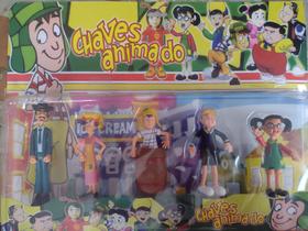 Kit Chaves Animado Com 5 Bonecos - brinquedosneide