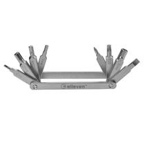 Kit Chaves Canivete Elleven Ferramenta Bike 8 Funções