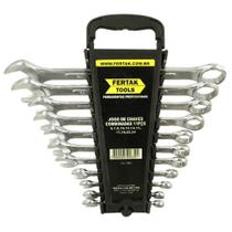 Kit Chaves Combinada 11 Peças 6 a 24mm Fertak Kit Chaves Combinada 11 Peças 6 a 24mm Fertak