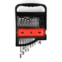 Kit Chaves Combinada com Catraca 8 Peças Bravus Force