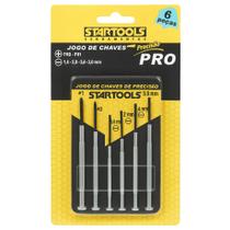 Kit Chaves De Precisão 6 Peças Conserto De Eletrônico Celular Óculos Controle Relógio Notebook