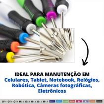 Kit Chaves Ferramenta 16 Peças Para Abrir Celular Tablet Notebook