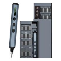 Kit chaves precisão 68 peças mini parafusadeira p/ eletrônicos exbom