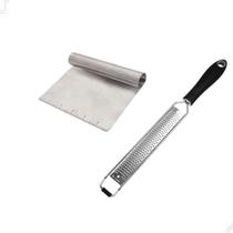 Kit Chef Espátula Inox Rita Lobo E Ralador Zester Cítricos Kit Chef Espátula Inox Rita Lobo E Ralador Zester Cítricos
