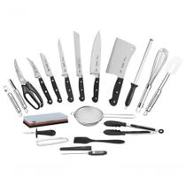 Kit Chef Tramontina Century Com Lâminas Em Inox Com Maleta 20 Peças Kit Chef Tramontina Century Com Lâminas Em Inox Com Maleta 20 Peças