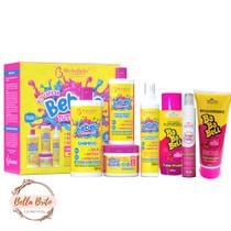 Kit cheirinho de tutti fruti c/ kit capilar bebelo e sabonete intimo e perfume de calcinha e hidratante