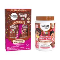 Kit Cheiro de Chocolate com Shampoo + Condicionador e Creme para Pentear