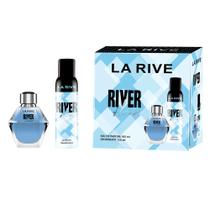 Kit cheiroso la rive perfume river of love 100ml+desodorante 150ml
