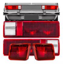 Kit Chevette 81 82 Pisca + Moldura + Grade + Lanterna Sedan