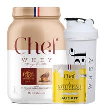 Kit Chey Whey Paris 6 + Creme de Amendoim + Coqueteleira - Chef Whey