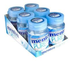 Kit Chiclete Mentos 6x56g Garrafinha Fresh Mint