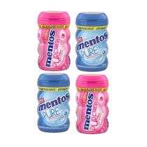 Kit Chiclete Mentos Pure Fresh Tutti Frutti E Mint - 4 Potes 92g Kit Chiclete Mentos Pure Fresh Tutti Frutti E Mint - 4 Potes 92g