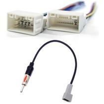 Kit Chicote de Ligação + Chicote Adaptador de Antena Hyundai HB20 Elantra Veloster 2012 2013 Sportage 2010 à 2013 Kit Chicote de Ligação + Chicote Adaptador de Antena Hyundai HB20 Elantra Veloster 2012 2013 Sportage 2010 à 2013