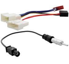 Kit Chicote de Ligação Plug Adaptador de Antena Sandero Logan Kwid Oroch Duster Captur