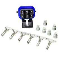 Kit Chicote do Farol Mercedes Accelo 815C 915C 1016 6 Vias Fêmea - R7 - ETE4333