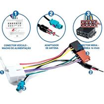 Kit Chicote e Adaptador de Antena Renault Expex