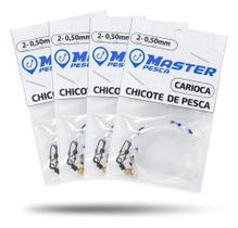 Kit Chicotes Pesca Praia Pronto Miçanga Rotor Engate Rápido Kit Chicotes Pesca Praia Pronto Miçanga Rotor Engate Rápido