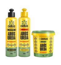 Kit Chikas Adios Queda Sh+Cond + Masc 450g