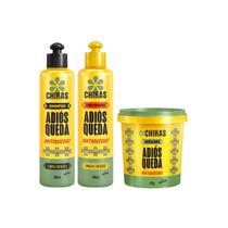 Kit Chikas Adios Queda Sh+Cond + Masc 450g Kit Chikas Adios Queda Sh+Cond + Masc 450g