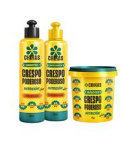 Kit Chikas Crespo Poderoso Sh+Cond+Masc 450g