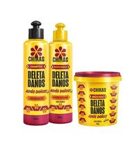 Kit Chikas Deleta Danos Sh+Cond+Masc 450g Kit Chikas Deleta Danos Sh+Cond+Masc 450g