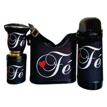 Kit Chimarrão Completo 5 Itens Fé Preto