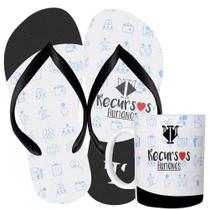 Kit Chinelo e Caneca de Polímero 325ML Recursos Humanos RH