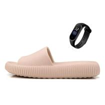 Kit Chinelo Nuvem Original Slide Unissex + Ortopédico EVA + Relogio Smartwach digital My band Promoç Kit Chinelo Nuvem Original Slide Unissex + Ortopédico EVA + Relogio Smartwach digital My band Promoç