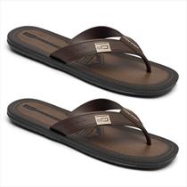 Kit Chinelo Sandália Masculino Casual Reforçado Original