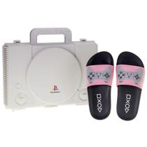 Kit chinelo slide + maleta playstation grendene kids - 22503