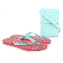 Kit Chinelo Tropical Brasil Estampado Slim TB4005 Feminino Kit Chinelo Tropical Brasil Estampado Slim TB4005 Feminino