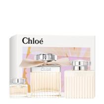 Kit Chloê Coffret Primavera EdP Feminino 100 ml + Bl 100 ml + Mini 5ml