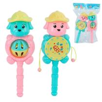 KIT Chocalho 02 Peças Cachorrinho - Tudo em Caixa