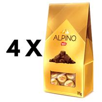 Kit Chocolate Alpino Bag NESTLÉ - 4cx c/ 195g cada