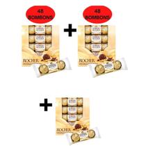 Kit Chocolate Bombom Ferrero Rocher - 3 Caixas