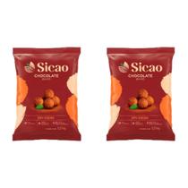 Kit Chocolate Em Pó 50% Cacau 1,01kg Com 2 Unidades - Sicao Kit Chocolate Em Pó 50% Cacau 1,01kg Com 2 Unidades - Sicao