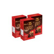Kit Chocolate Em Pó Solúvel 35% Cacau Dona Jura 200g Com 3un cacau foods