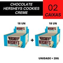 Kit Chocolate Hersheys Cookies Creme - 2 Caixas
