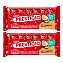 Kit Chocolate Prestígio Flowpack NESTLÉ 114g 2pct c/ 6un CD