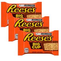 Kit Chocolate Reeses Peanut Butter Big Cup Hersheys 39g Unidade Importado